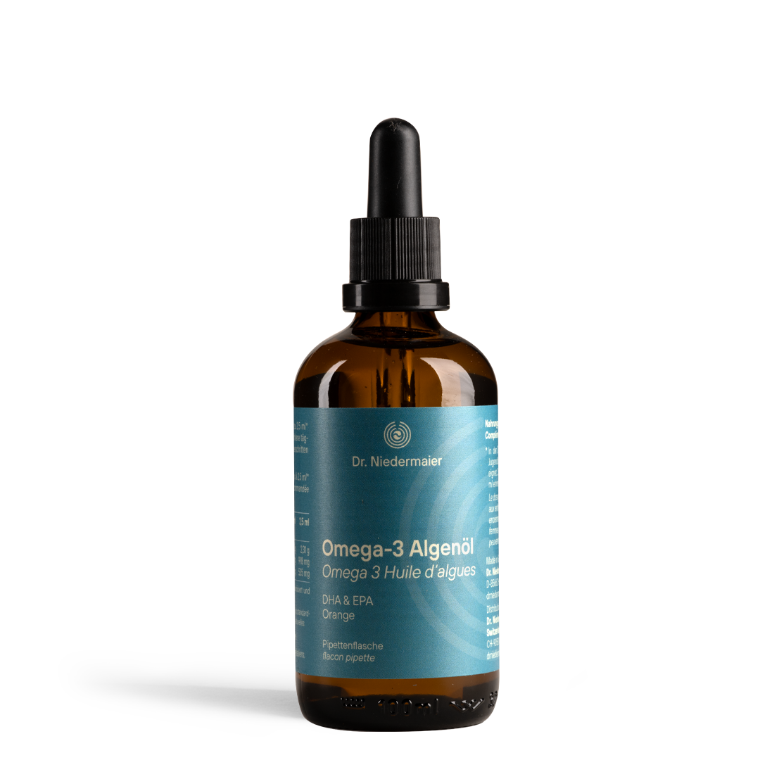 Omega-3 algae oil (orange)