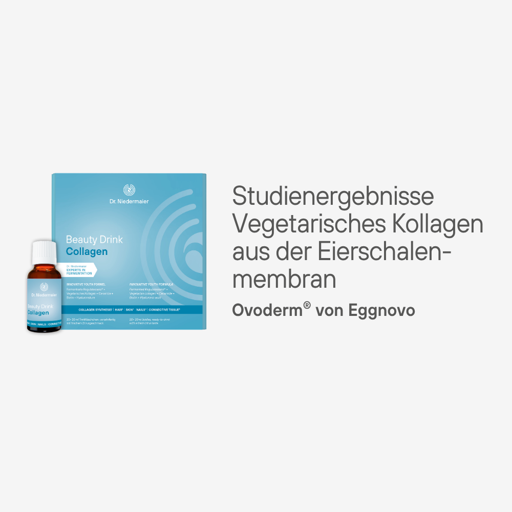 Studienergebnisse Vegetarisches Kollagen aus der Eierschalenmembran