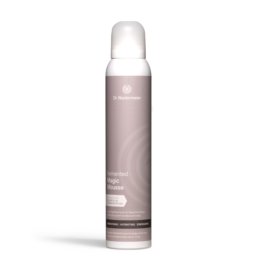 Flasche Fermented Magic Mousse von Dr. Niedermaier.