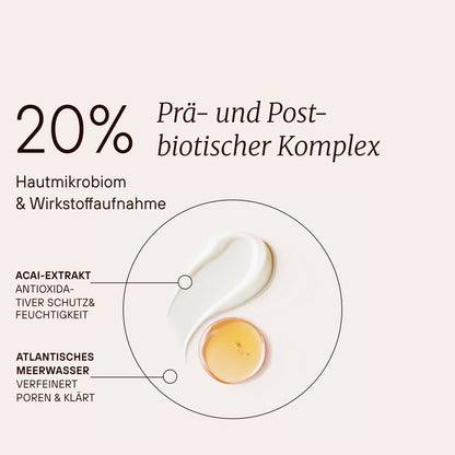Fermented Refreshing Facial Tonic mit 20 Prozent prä- und postbiotischem Komplex für Hautmikrobiom und Wirkstoffaufnahme