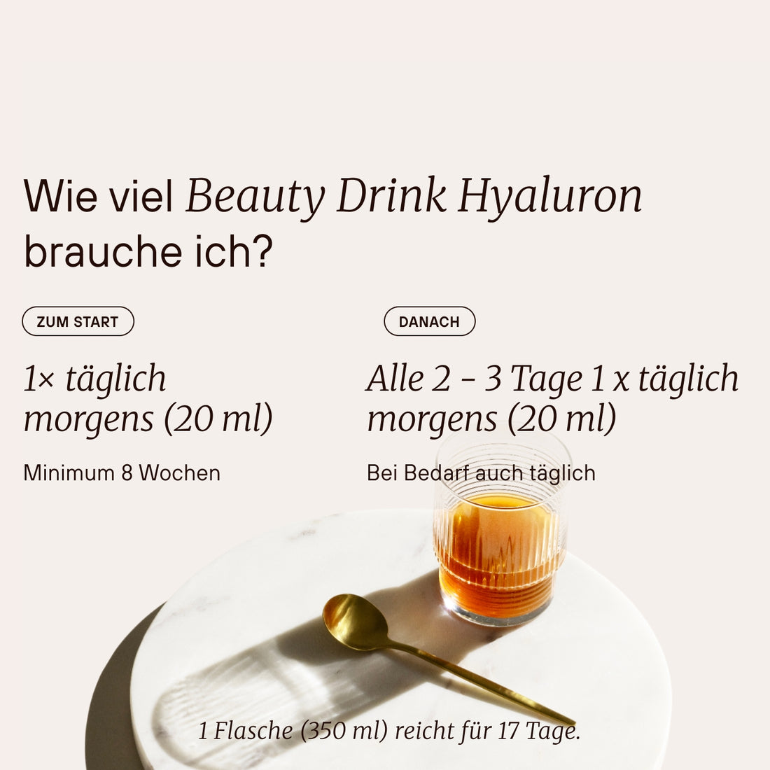 Beauty Drink Hyaluron 350 ml