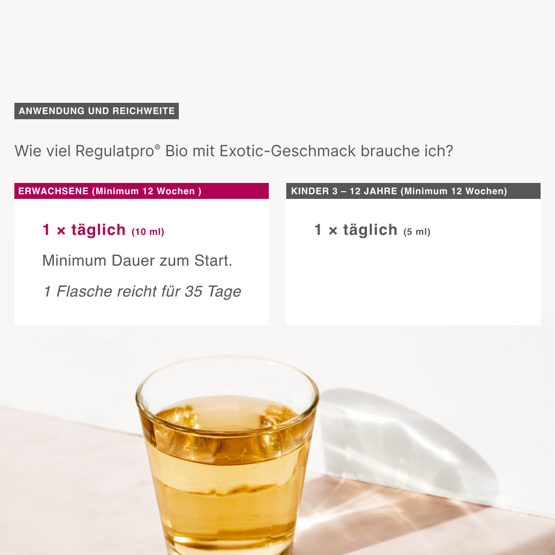 Regulatpro® Bio mit Exotic-Geschmack