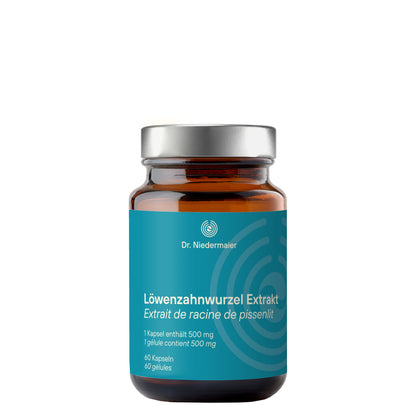 Dandelion root extract capsules